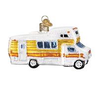 Old World Christmas Glass Blown Ornament Classic Motorhome (46069)