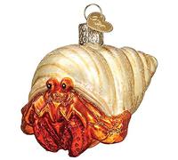 Old World Christmas Hermit Crab Glass Ornament FREE BOX 12537 New