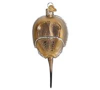 Old World Christmas Horseshoe Crab Glass Blown Ornament for Christmas Tree