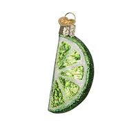 Old World Christmas Lime Slice Glass Blown Ornament for Christmas Tree