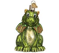 Old World Christmas Little Dragon Glass Ornament FREE BOX 12575 New