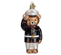 Old World Christmas Marine Glass Blown Ornaments for Christmas Tree Bear