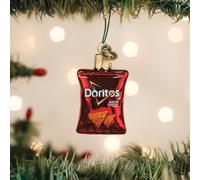 Old World Christmas Mini Doritos Nacho Cheese Glass Ornament for Holiday Tree
