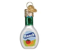 Old World Christmas Mini Ranch Dressing Glass Blown Ornament for Christmas Tree