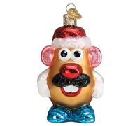 Old World Christmas Mr. Potato Head Glass Blown Ornament for Christmas Tree, Handcrafted Holiday Decoration, Childrens Toy - Toy Story Collection
