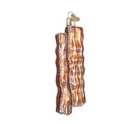 Old World Christmas Ornaments: Bacon Strips Glass Blown Ornaments for Christmas Tree