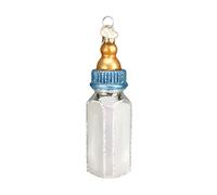 Old World Christmas Ornaments Boy Baby Bottle Glass Blown Ornaments for Christmas Tree