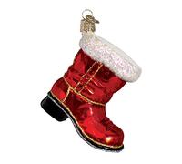 Old World Christmas Ornaments Santa Boot Glass Blown Ornaments for Christmas Tree