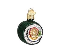 Old World Christmas Ornaments: Sushi Roll Glass Blown Ornaments for Christmas Tree (32110)