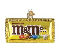 Old World Christmas Peanut M&M's Glass Hanging Ornament