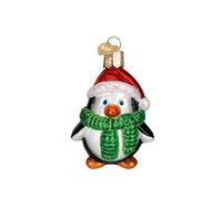 Old World Christmas Playful Penguin Collection Glass Blown Ornaments for Christmas Tree