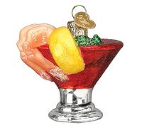 Old World Christmas Shrimp Cocktail Glass Blown Ornament for Christmas Tree