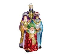 Old World Christmas Spiritual Gifts Glass Blown Ornaments for Christmas Tree Three Wise Men