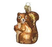 Old World Christmas Squirrel Wildlife Animals Glass Blown Ornaments for Christmas Tree