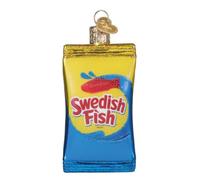 Old World Christmas Swedish Fish Glass Ornament for Holiday Tree