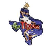 Old World Christmas United States Glass Blown Ornaments for Christmas Tree Texas