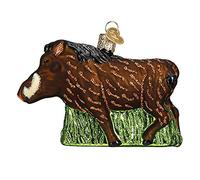 Old World Christmas Warthog Glass Ornament FREE BOX 12574 New