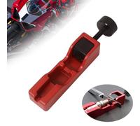Oldbones Universal Spark Plug Gap Tool, Compatible with Most 10mm 12mm 14mm 16mm Spark Plugs, Precision Gapping Tool, Red