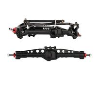 OLDDO ASSEMBLED AR45 STRAIGHT AXLES WITH OFFSET FRONT DIFFERENTIAL INTEGRATED FOR 1/10 SCX10 III EARLY FOR FORD BRONCO 4WD