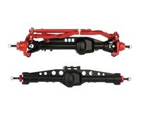 OLDDO ASSEMBLED AR45 STRAIGHT AXLES WITH OFFSET FRONT DIFFERENTIAL INTEGRATED FOR 1/10 SCX10 III EARLY FOR FORD BRONCO 4WD