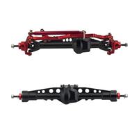 OLDDO Axial Scx10 Iii Axles For Bronco For Gladiator For Jeep Cj7 For Wrangler Upgrades Parts Accessories Front Rear Straight Axle Set For Rc Crawler