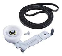 OLDDO DC93-00634A Dryer Idler Pulley & 6602-001655 Drum Belt For Samsung For Kenmore 6602-001314 PS4133825 DC96-00882B DC96-00882C