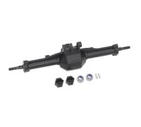 OLDDO Straight Complete Axle Set 1/18 Fit For Traxxas Trx-4M RC Crawler Upgrade Parts(Black Rear)