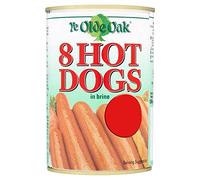 Olde Oak Hot Dogs 400g x 6