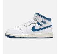 Air Jordan 1 Mid SE GS White/Industrial Blue/Sail