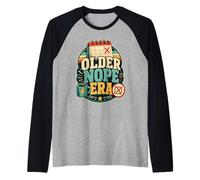 Older Nope Era Retro Calendar Raglan Baseball Tee