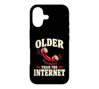 Older Than The Internet Funny Retro Phone Case for iPhone 17