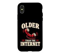 Older Than The Internet Funny Retro Phone Case for iPhone X/XS