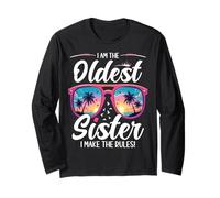 Oldest Siblings Matching I Am The Oldest I Make The Rules Long Sleeve T-Shirt