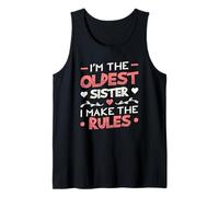 Oldest Sister Makes The Rules Siblings Partner Look Tank Top
