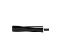 Oldfox DIY Straiht Pipe Mouthpiece Trunk Replacement for Briar Rosewood Ebony Tobacco Tube Fit 3 mm Metal Filter BE0068