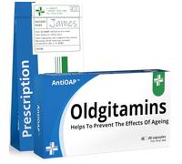 Oldgitamins Funny Valentines Gifts for Men Christmas & Birthday Gifts for Him Funny Valentine's Day Gifts for Him Joke Old Age Pills Box (Supplied Empty)