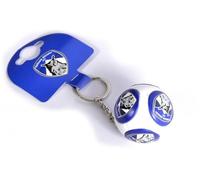 Oldham Athletic AFC Official 3D Football Shape Keyring, Blue and White