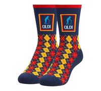 OLDI Funny Joke Socks for Men (UK 6-11) - Novelty Gift for Dad, Grandad, Uncle or Friend - Birthday 40th 50th 60th 70th, Retirement, Secret Santa, Stocking Filler, Father’s Day