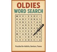 Oldies Word Search: Easy-to-Read Puzzles | 6x9 Inches, 110 Pages | Perfect for Birthdays, Anniversaries, and Free Time