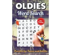 Oldies Word Search Puzzle Book: Word searches with easy to read print about Oldies, Old People and more | 6 x 9 inches, 110 pages | 50+ puzzles… Gift for vacations, Holidays and Free Times
