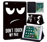 Oldimage Printed FINDING CASE Fit Apple iPad Mini 4/5 Tablet - Printed PU Flip Leather Smart Lightweight Shell Stand Cover Case for iPad Mini 4 Mini 5 (don't touch my pad)