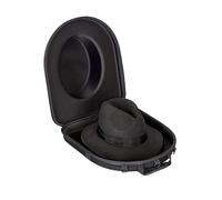 OLDMFZP Hat Box Travel Hat Case Universal Size Hat Carrier for Most Panama, Bowler Hats Carry-On Hat Holder Men's Travelling Hat Boxes Gift Idea for Men