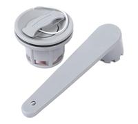 Oldmoom Boat Air Stopcock,Inflatable Boat Air Plugs - Wear-Resistant Double Seal Paddle Board Accessories for Kayak Canoe Raft Dinghy Lake Fishing Activities Trip Excursion Camping
