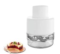Oldmoom Cherry Pitter,Stainless Steel Cherries Corer Fruit Pit Remover - Core Remover Portable Heavy-Duty Olive Pitter Tool for Kitchen Cake Shop Cherry Jam Dessert Candie