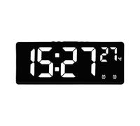 Oldmoom Clock for Bedroom,Voice Control Alarm Clock for Kids | Cool Gadgets Watch Sleep Aid for Shelf Table Dorm Bedroom Nightstand Adults kids Heavy Sleepers Study Desk Birthday
