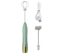 Oldmoom Electric Milk Foam Maker | Milk Frother Wand | Hand Mixer Milk Frother for Coffee, Electric Foam Maker for Latte, Frappe, Egg