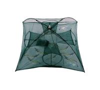 Oldmoom Folded Fishing Bait Trap,4/10/16 Holes Folding Crawfish Trap - Fishing Accessories, Portable Catching Net For Cod, Eels, Crabs, Lobsters, Small Fish, Shrimps