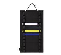 Oldmoom Taekwondo Belt Storage Karate Belt Display Rack, 12 Belts Wall Mounted Belts Display Holder, Martial Arts Belts Organizer, Wall Hanging Belt Display Holder for Boxing, Judo, Kung Fu, Aikido