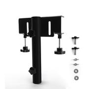 Oldriver Truck Bed Side Flagpole Mounting Bracket - No Drilling Required, Fits Various Truck Bed Frames, Up to 1.2 Inch Flagpole, Comes with Necessary Equipment (One Set)