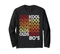Old's Cool Old School 80's Hip Hop and Rap fan vintage style Long Sleeve T-Shirt